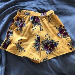 Floral shorts
